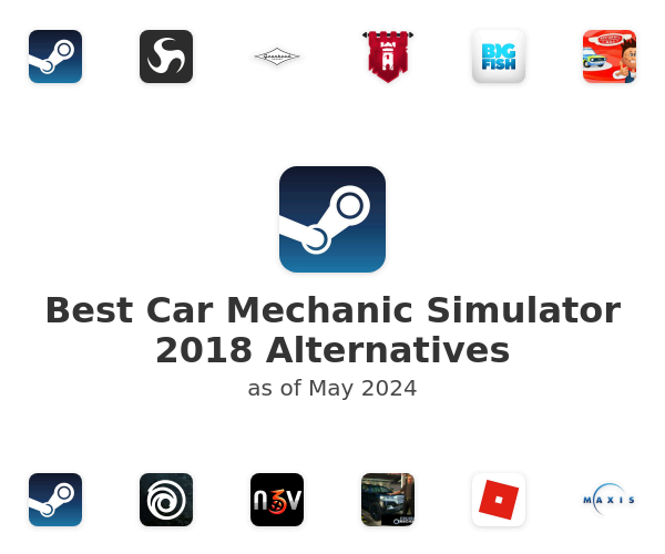 Best Car Mechanic Simulator 2018 Alternatives