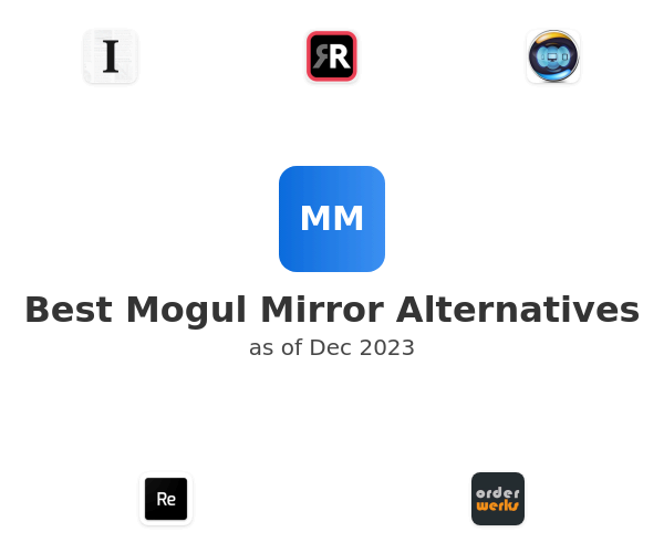 Best Mogul Mirror Alternatives