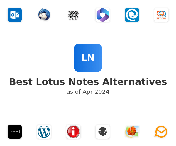 Best Lotus Notes Alternatives
