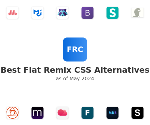 Best Flat Remix CSS Alternatives