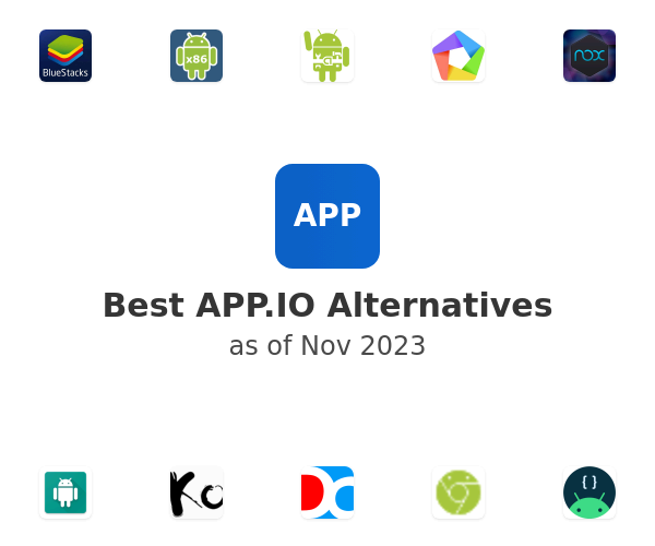 Best APP.IO Alternatives