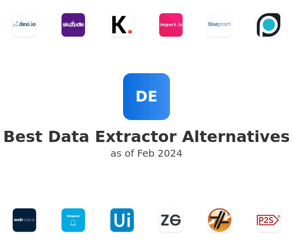 Best Data Extractor Alternatives