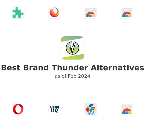 Best Brand Thunder Alternatives