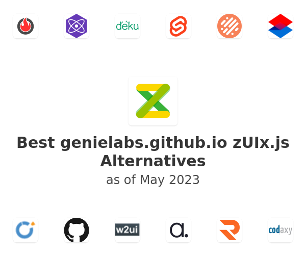Best genielabs.github.io zUIx.js Alternatives