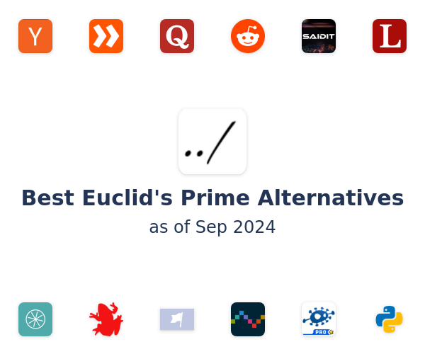 Best Euclid's Prime Alternatives