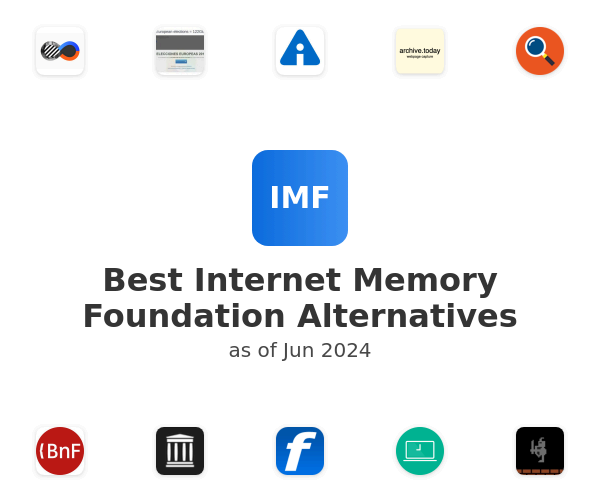 Best Internet Memory Foundation Alternatives