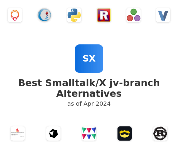 Best Smalltalk/X jv-branch Alternatives