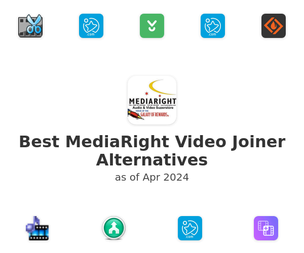 Best MediaRight Video Joiner Alternatives