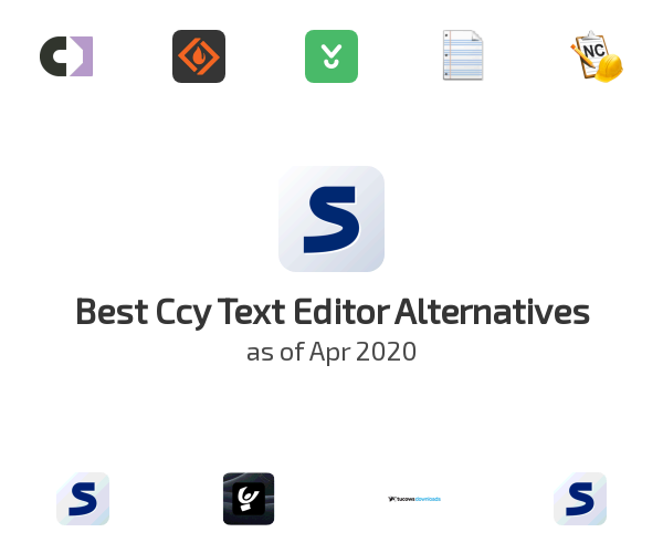 Best Ccy Text Editor Alternatives