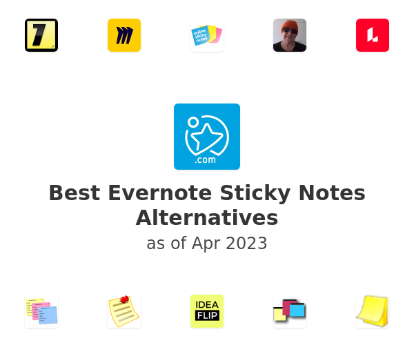 Best Evernote Sticky Notes Alternatives