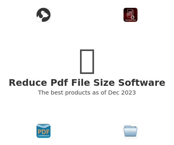 The best Reduce Pdf File Size products