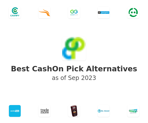 Best CashOn Pick Alternatives