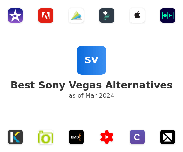 Best Sony Vegas Alternatives