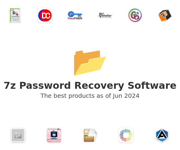 The best 7z Password Recovery products