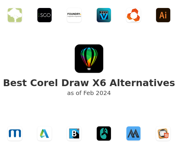 Best Corel Draw X6 Alternatives
