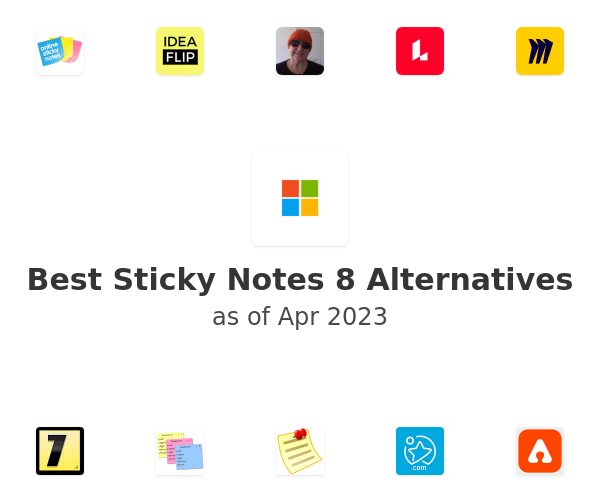 Best Sticky Notes 8 Alternatives