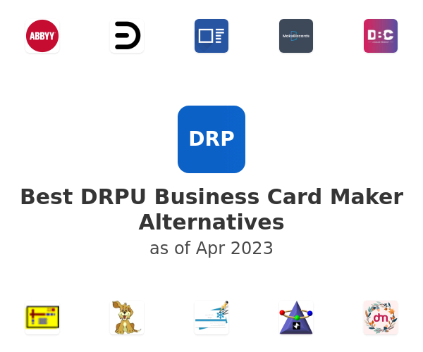 Best DRPU Business Card Maker Alternatives