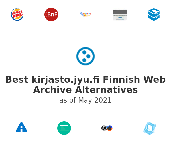 Best kirjasto.jyu.fi Finnish Web Archive Alternatives