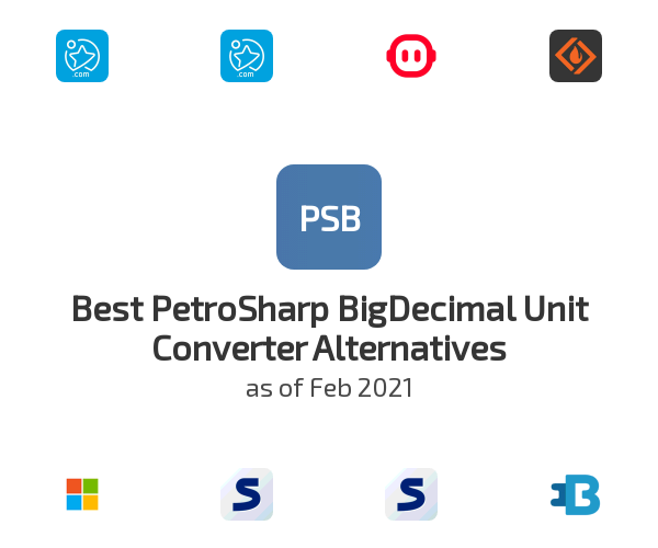Best PetroSharp BigDecimal Unit Converter Alternatives