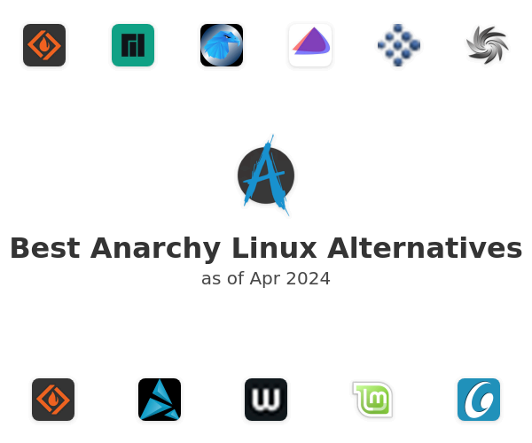 Best Anarchy Linux Alternatives