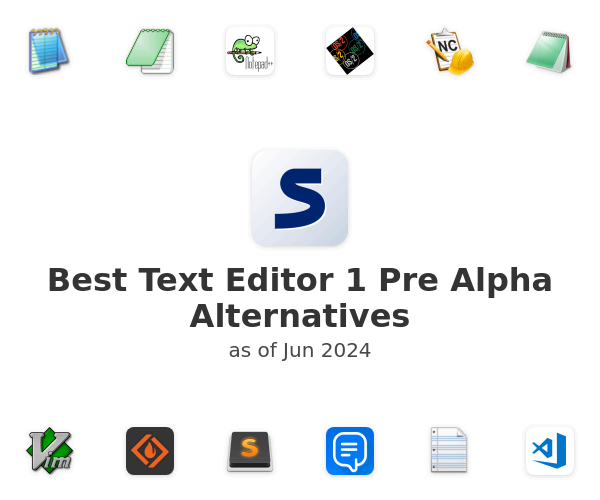 Best Text Editor 1 Pre Alpha Alternatives