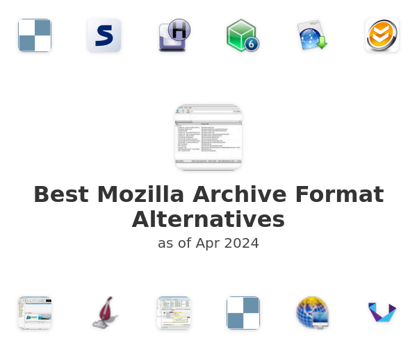 Best Mozilla Archive Format Alternatives