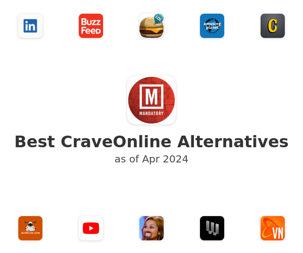 Best CraveOnline Alternatives