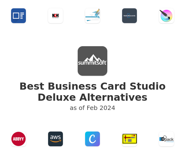 Best Business Card Studio Deluxe Alternatives