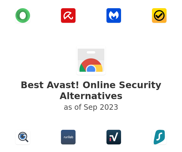 Best Avast! Online Security Alternatives