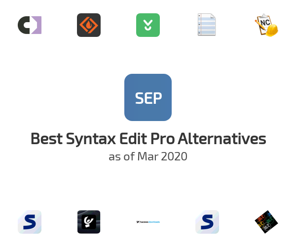 Best Syntax Edit Pro Alternatives