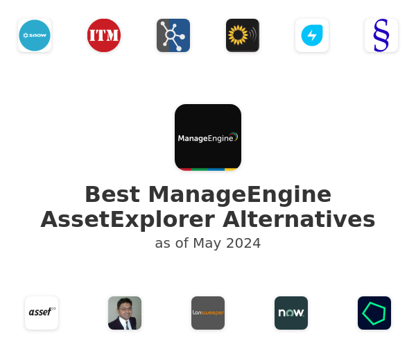 Best ManageEngine AssetExplorer Alternatives