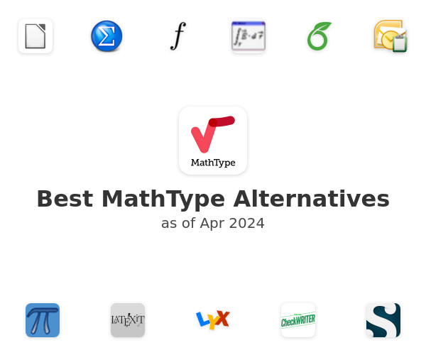 Best MathType Alternatives