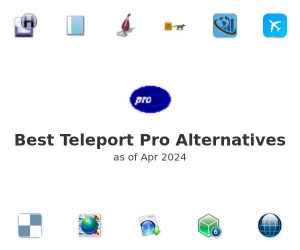 Best Teleport Pro Alternatives