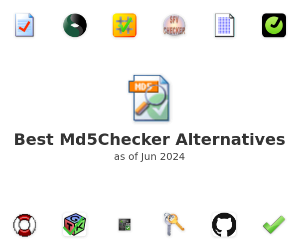 Best Md5Checker Alternatives