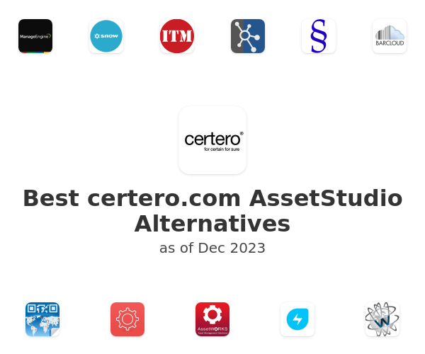 Best certero.com AssetStudio Alternatives