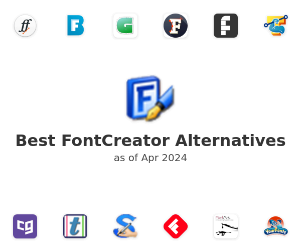 Best FontCreator Alternatives