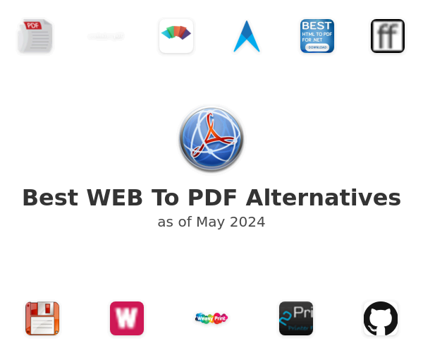Best WEB To PDF Alternatives