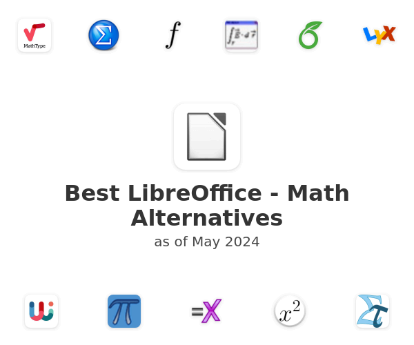 Best LibreOffice - Math Alternatives