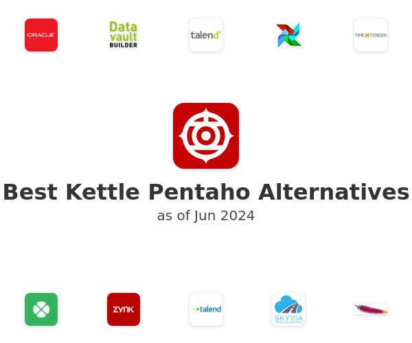 Best Kettle Pentaho Alternatives