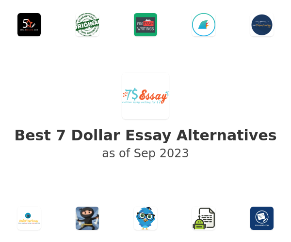 Best 7 Dollar Essay Alternatives