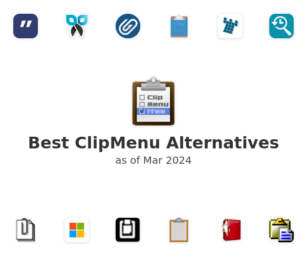 Best ClipMenu Alternatives