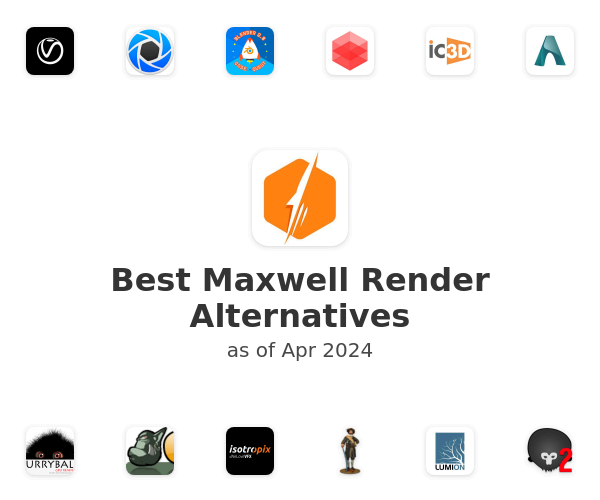 Best Maxwell Render Alternatives