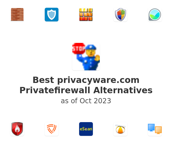 Best privacyware.com Privatefirewall Alternatives