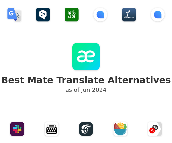 Best Mate Translate Alternatives