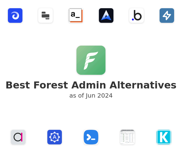 Best Forest Admin Alternatives