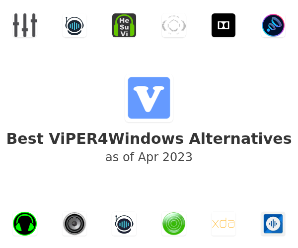 Best ViPER4Windows Alternatives