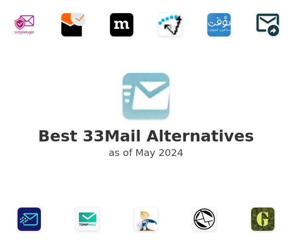 Best 33Mail Alternatives