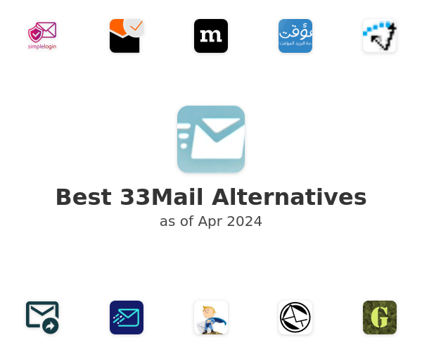 Best 33Mail Alternatives