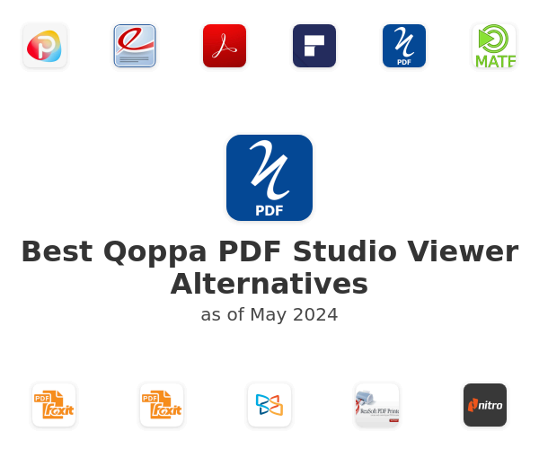 Best Qoppa PDF Studio Viewer Alternatives