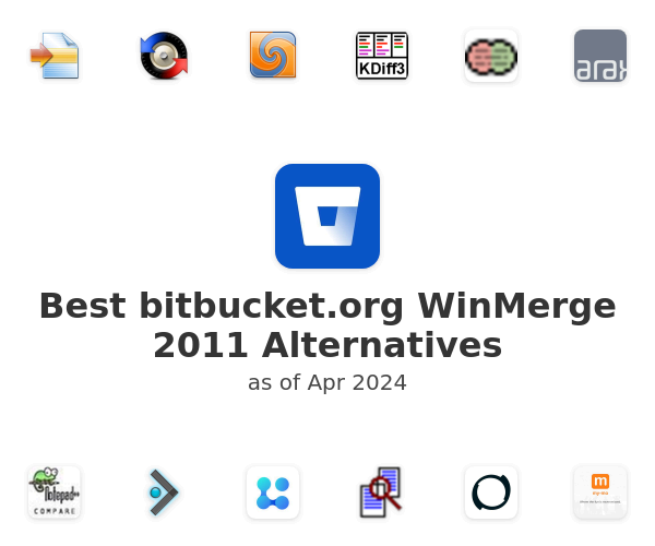 Best bitbucket.org WinMerge 2011 Alternatives